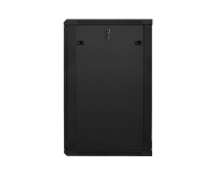 LANBERG Szafa instalacyjna wisząca 19'' 22U 600X600mm czarna (drzwi szklane) WF01-6622-10B - 455315 - zdjęcie 4